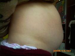 怀孕一周的肚子图片